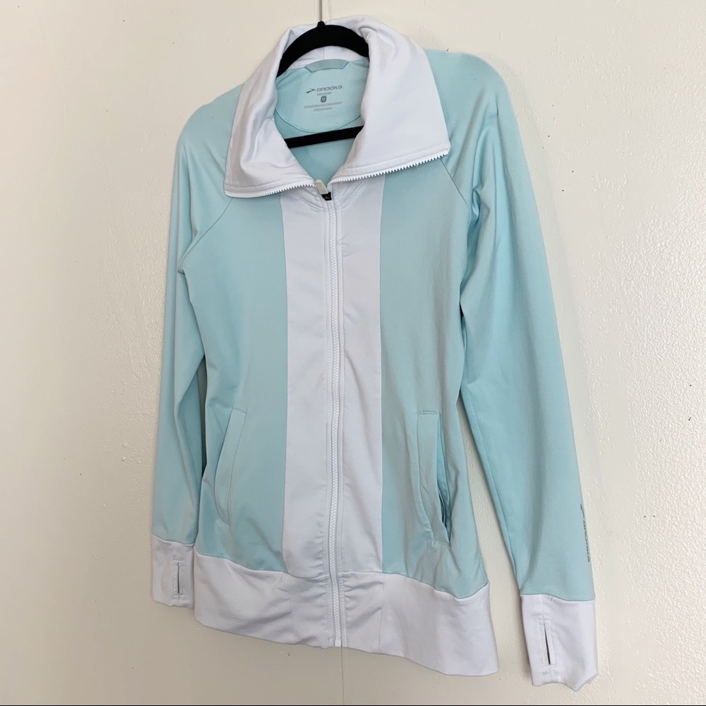 Brooks Athletic Front Zip Jacket - image 2
